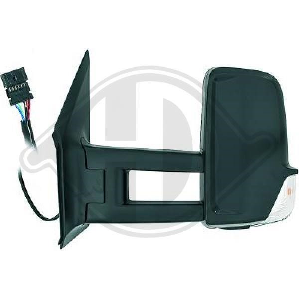 Diederichs 2281425 Rearview mirror external left 2281425: Buy near me in Poland at 2407.PL - Good price!