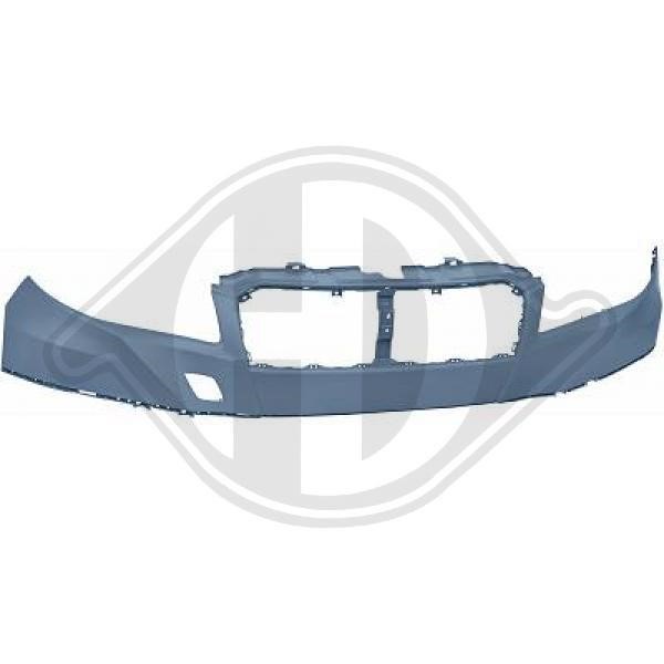 Diederichs 6446850 Front bumper 6446850: Buy near me in Poland at 2407.PL - Good price!