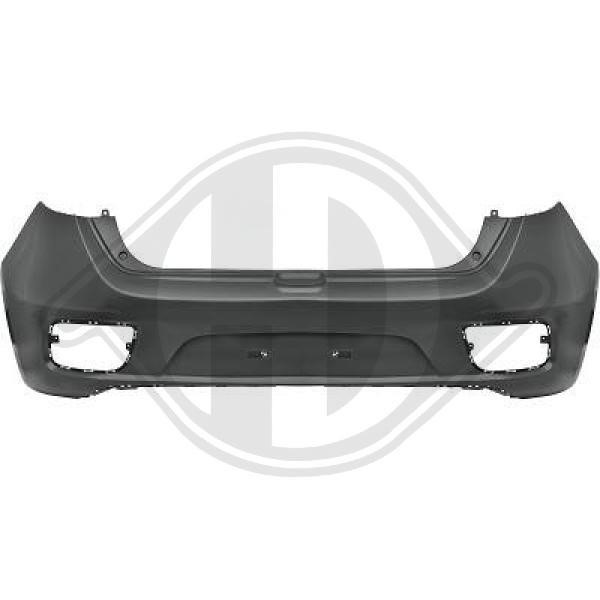 Diederichs 6554155 Bumper rear 6554155: Buy near me at 2407.PL in Poland at an Affordable price!