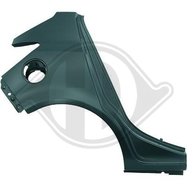 Diederichs 1814136 Rear fender right 1814136: Buy near me in Poland at 2407.PL - Good price!