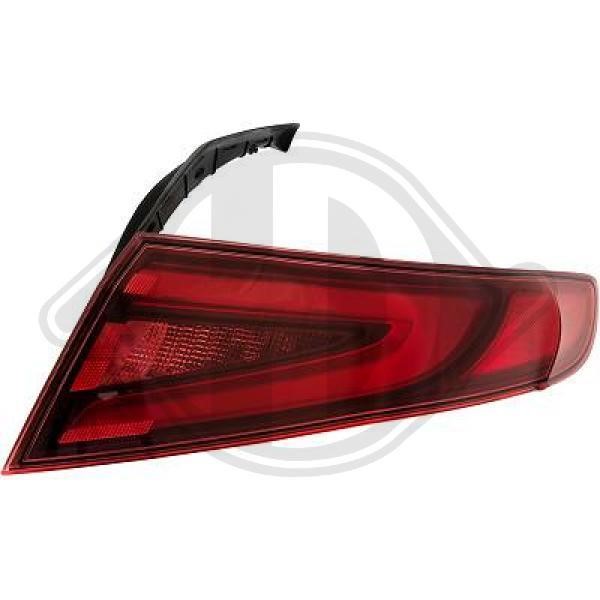 Diederichs 3053090 Tail lamp right 3053090: Buy near me in Poland at 2407.PL - Good price!