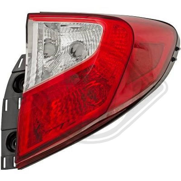 Diederichs 6642092 Tail lamp right 6642092: Buy near me in Poland at 2407.PL - Good price!