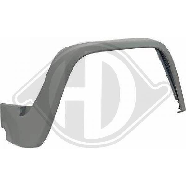 Diederichs 1695062 Wing extension front right 1695062: Buy near me in Poland at 2407.PL - Good price!