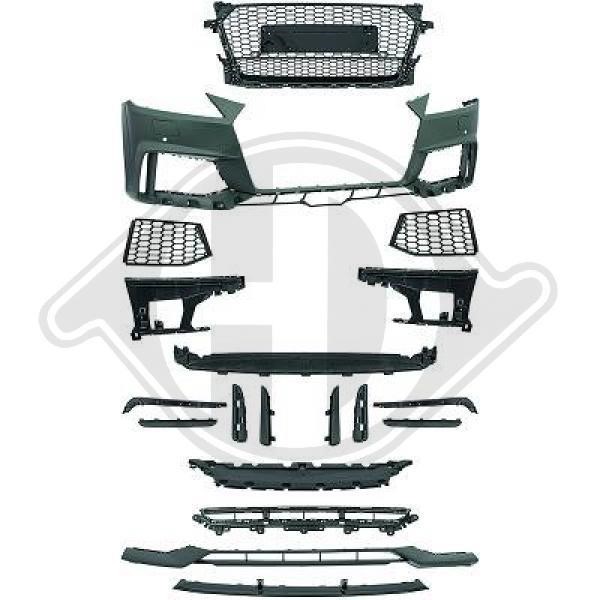 Diederichs 1042350 Front bumper 1042350: Buy near me in Poland at 2407.PL - Good price!
