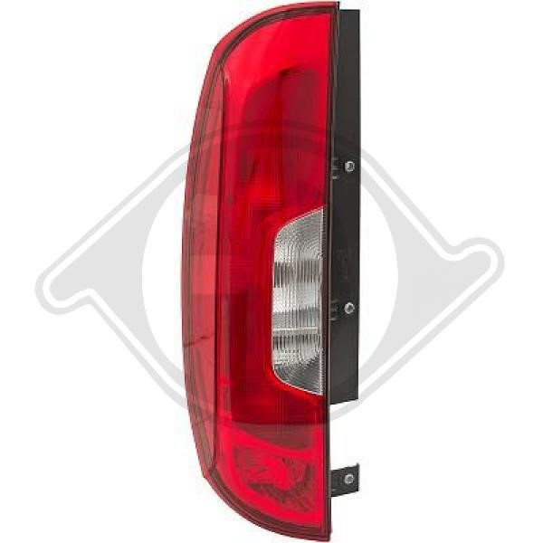Diederichs 3486193 Tail lamp left 3486193: Buy near me at 2407.PL in Poland at an Affordable price!