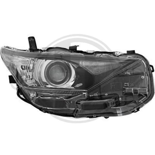 Diederichs 6660186 Headlight right 6660186: Buy near me in Poland at 2407.PL - Good price!