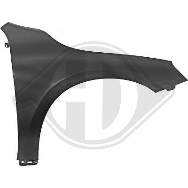 Diederichs 7662106 Front fender right 7662106: Buy near me at 2407.PL in Poland at an Affordable price!