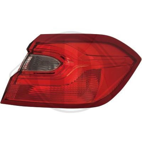 Diederichs 1407090 Tail lamp right 1407090: Buy near me in Poland at 2407.PL - Good price!