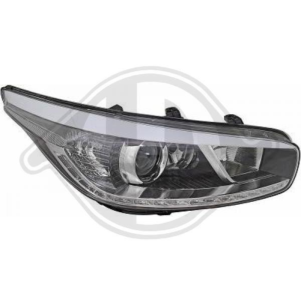 Diederichs 6554084 Headlight right 6554084: Buy near me in Poland at 2407.PL - Good price!