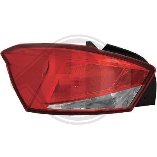 Diederichs 7428091 Tail lamp left 7428091: Buy near me in Poland at 2407.PL - Good price!