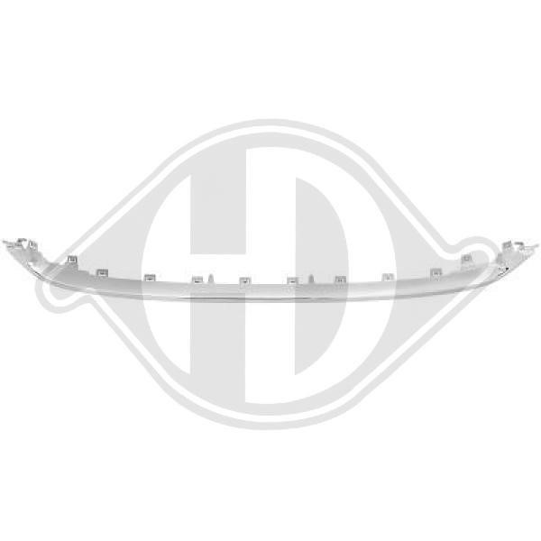Diederichs 3405144 Moulding front bumper chrom 3405144: Buy near me in Poland at 2407.PL - Good price!