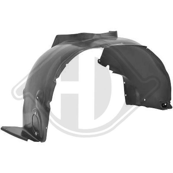 Diederichs 2274009 Fender liner front left 2274009: Buy near me in Poland at 2407.PL - Good price!