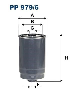 Filtron PP 979/6 Fuel filter PP9796: Buy near me in Poland at 2407.PL - Good price!