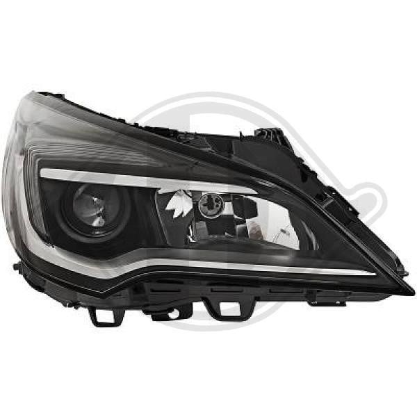 Diederichs 1808980 Headlight right 1808980: Buy near me at 2407.PL in Poland at an Affordable price!