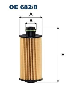 Filtron OE 682/8 Oil Filter OE6828: Buy near me in Poland at 2407.PL - Good price!