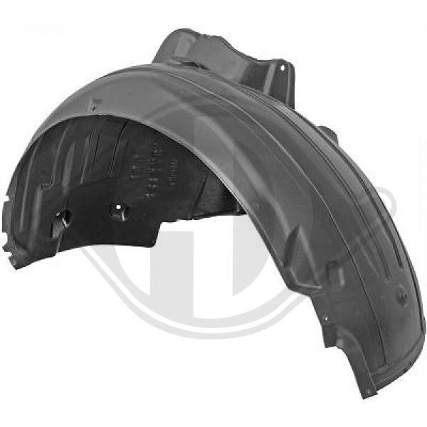 Diederichs 1020016 Panelling, mudguard 1020016: Buy near me in Poland at 2407.PL - Good price!