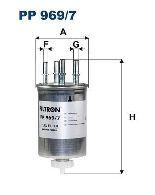 Filtron PP 969/7 Fuel filter PP9697: Buy near me at 2407.PL in Poland at an Affordable price!