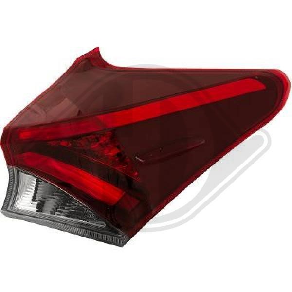 Diederichs 6660190 Combination Rearlight 6660190: Buy near me in Poland at 2407.PL - Good price!
