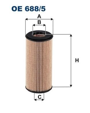 Filtron OE 688/5 Oil Filter OE6885: Buy near me in Poland at 2407.PL - Good price!