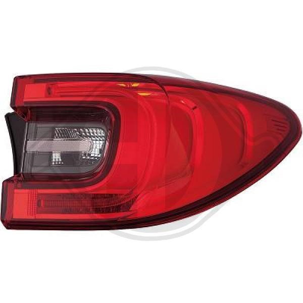 Diederichs 4446090 Tail lamp right 4446090: Buy near me in Poland at 2407.PL - Good price!