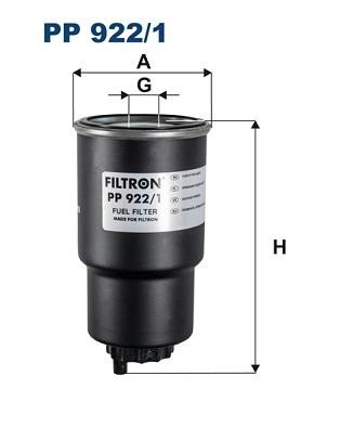 Filtron PP 922/1 Fuel filter PP9221: Buy near me in Poland at 2407.PL - Good price!