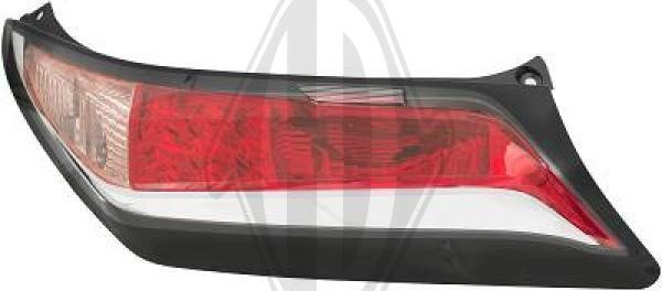 Diederichs 6601090 Tail lamp right 6601090: Buy near me in Poland at 2407.PL - Good price!
