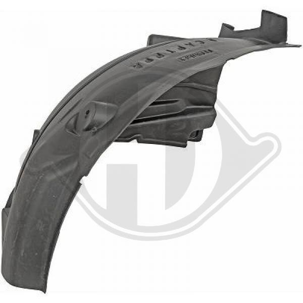 Diederichs 4406008 Panelling, mudguard 4406008: Buy near me in Poland at 2407.PL - Good price!