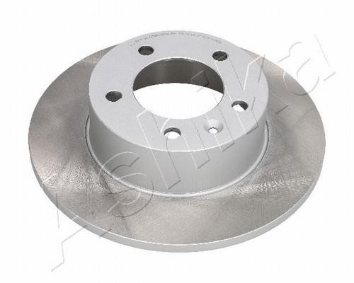 Ashika 61-01-125C Rear brake disc, non-ventilated 6101125C: Buy near me in Poland at 2407.PL - Good price!