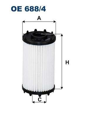 Filtron OE 688/4 Oil Filter OE6884: Buy near me in Poland at 2407.PL - Good price!