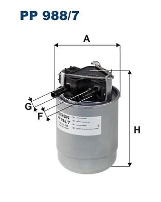 Filtron PP 988/7 Fuel filter PP9887: Buy near me in Poland at 2407.PL - Good price!
