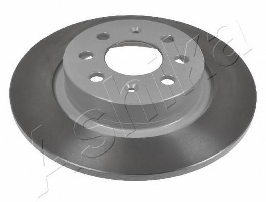 Ashika 61-00-0201 Rear brake disc, non-ventilated 61000201: Buy near me in Poland at 2407.PL - Good price!