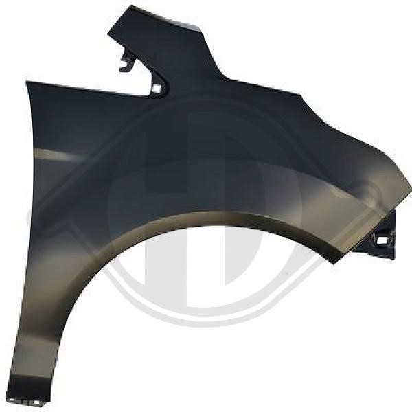 Diederichs 1476007 Front fender left 1476007: Buy near me in Poland at 2407.PL - Good price!