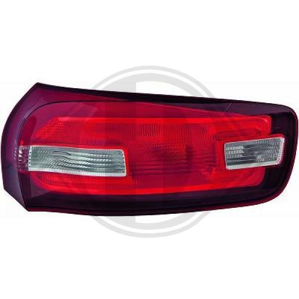 Diederichs 4073691 Tail lamp outer left 4073691: Buy near me in Poland at 2407.PL - Good price!