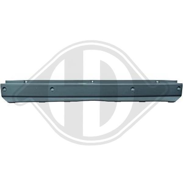 Diederichs 1663055 Bumper rear 1663055: Buy near me at 2407.PL in Poland at an Affordable price!