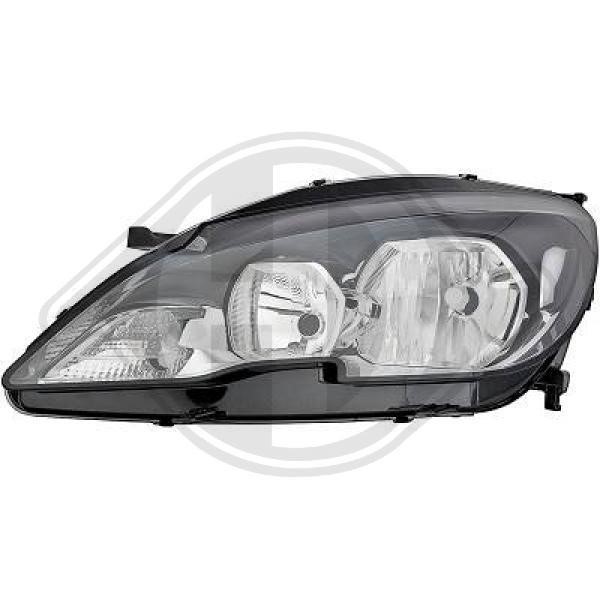 Diederichs 4236081 Headlight left 4236081: Buy near me in Poland at 2407.PL - Good price!