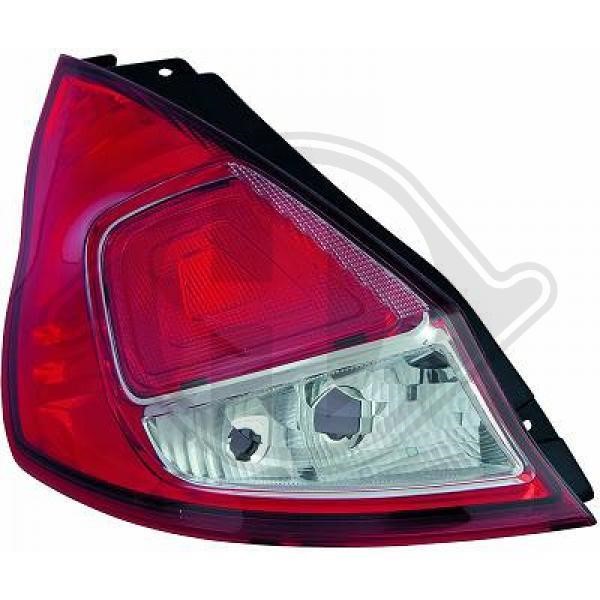 Diederichs 1405191 Tail lamp left 1405191: Buy near me in Poland at 2407.PL - Good price!