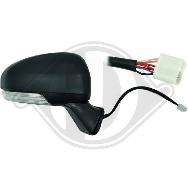 Diederichs 6636225 Rearview mirror external left 6636225: Buy near me in Poland at 2407.PL - Good price!