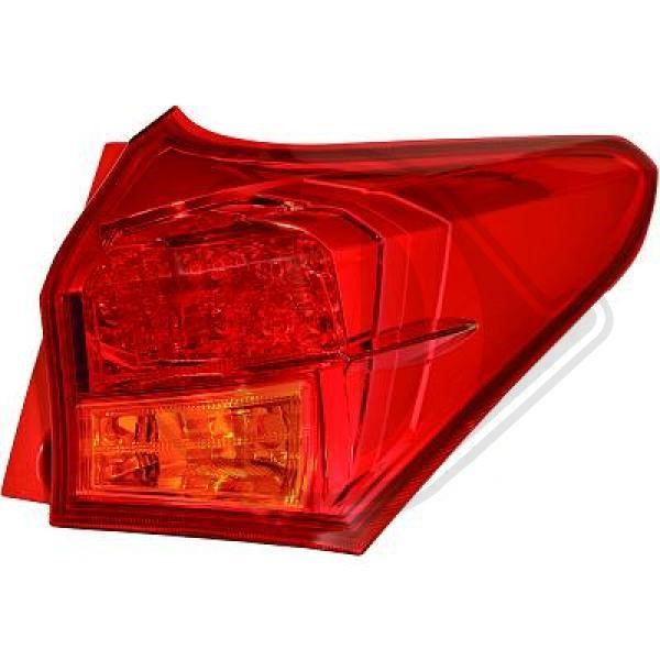 Diederichs 6660691 Tail lamp outer left 6660691: Buy near me in Poland at 2407.PL - Good price!