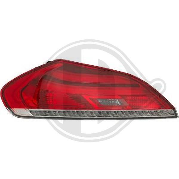 Diederichs 1252091 Tail lamp left 1252091: Buy near me in Poland at 2407.PL - Good price!