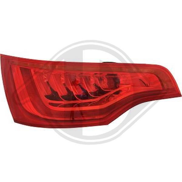 Diederichs 1096091 Tail lamp left 1096091: Buy near me in Poland at 2407.PL - Good price!