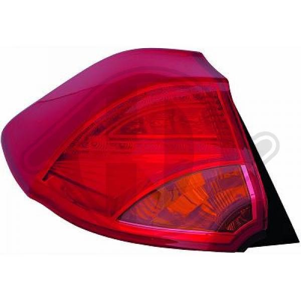 Diederichs 6554095 Lampa tylna lewa 6554095: Dobra cena w Polsce na 2407.PL - Kup Teraz!