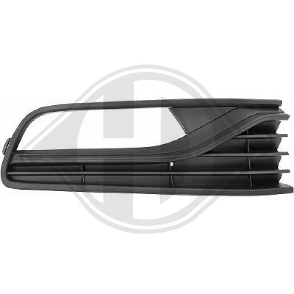 Diederichs 2207042 Front bumper grille (plug) right 2207042: Buy near me in Poland at 2407.PL - Good price!
