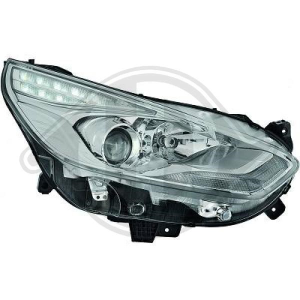 Diederichs 1492086 Headlight right 1492086: Buy near me in Poland at 2407.PL - Good price!