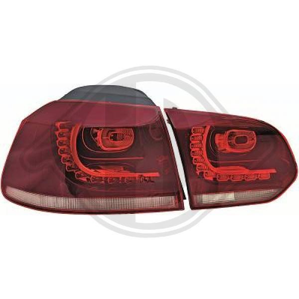 Diederichs 2215596 Tail lamp, set 2215596: Buy near me in Poland at 2407.PL - Good price!