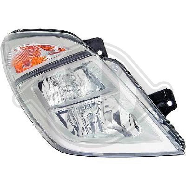 Diederichs 6070081 Headlight left 6070081: Buy near me in Poland at 2407.PL - Good price!