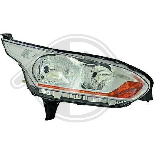 Diederichs 1455685 Headlight left 1455685: Buy near me in Poland at 2407.PL - Good price!