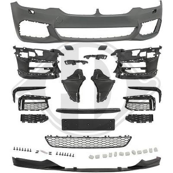 Diederichs 1226351 Front bumper 1226351: Buy near me in Poland at 2407.PL - Good price!