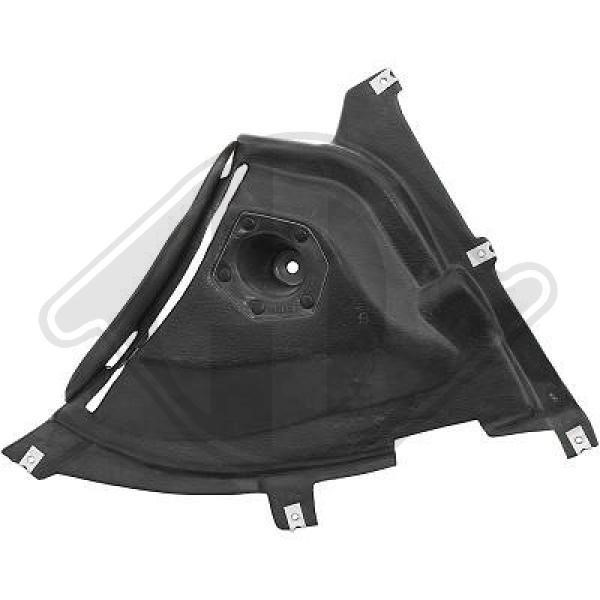 Diederichs 1281017 Fender liner front left 1281017: Buy near me at 2407.PL in Poland at an Affordable price!