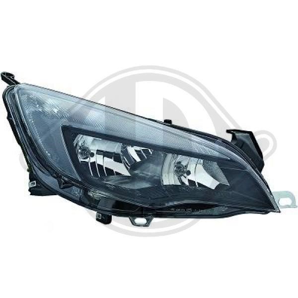 Diederichs 1807185 Headlight left 1807185: Buy near me at 2407.PL in Poland at an Affordable price!
