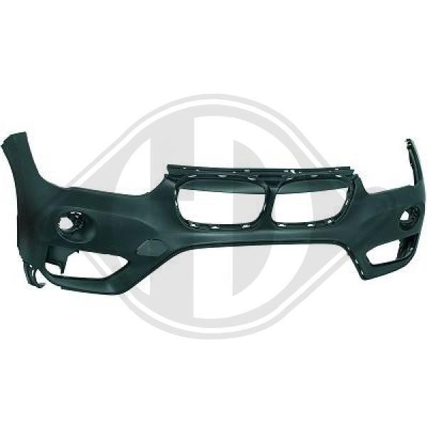 Diederichs 1266050 Front bumper 1266050: Buy near me in Poland at 2407.PL - Good price!